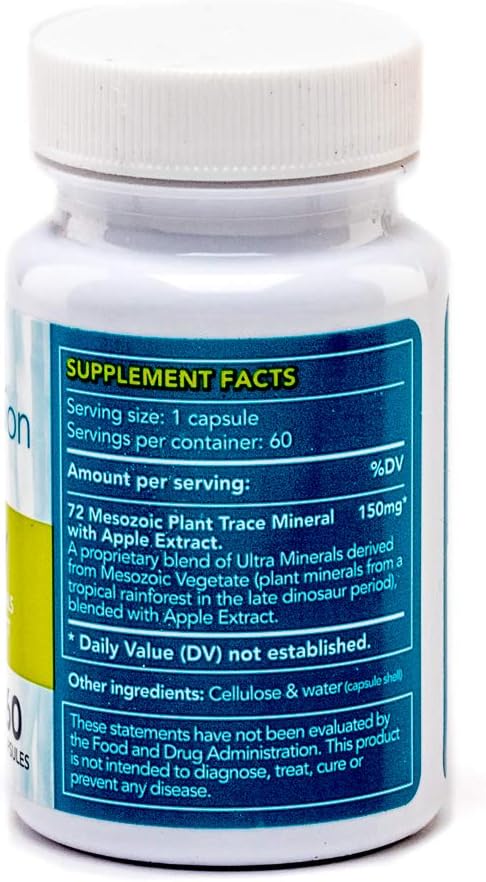 Energy- Plant Ultra Minerals with Apple Extract - 60 Capsules