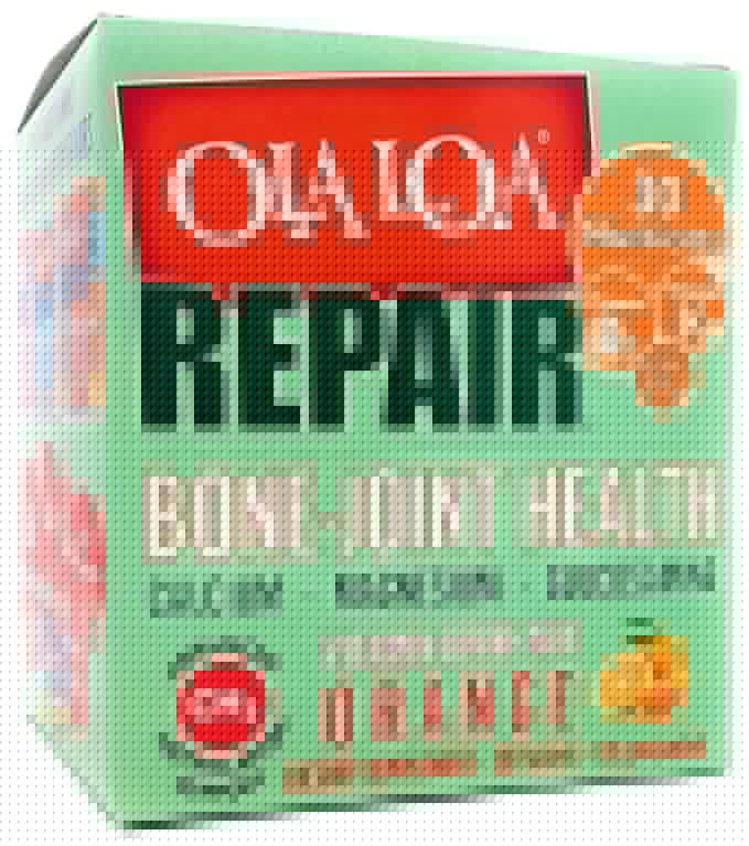 Ola Loa Repair Orange Multivitamin Drink Mix - Daily Bone & Joint Supplement, Calcium, Magnesium, Glucosamine, Anti-Aging Vitamin - Give Your Body The Nutrient Support it Deserves - 30 Packets (9oz)